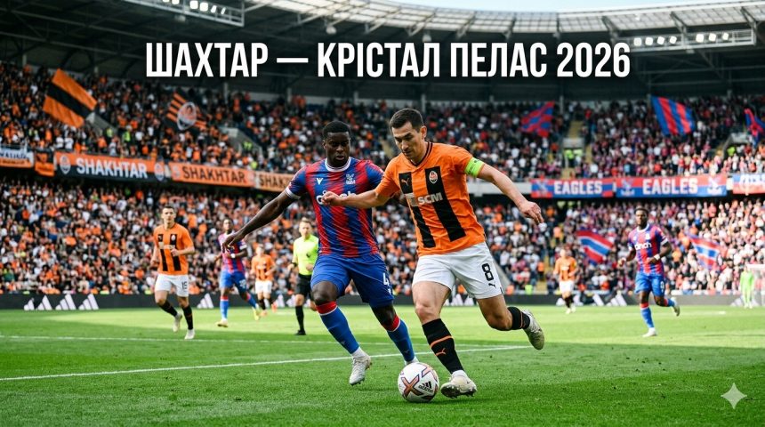 Шахтар – Крістал Пелас 30 квітня 2026: онлайн-трансляція та де дивитися півфінал Ліги конференцій