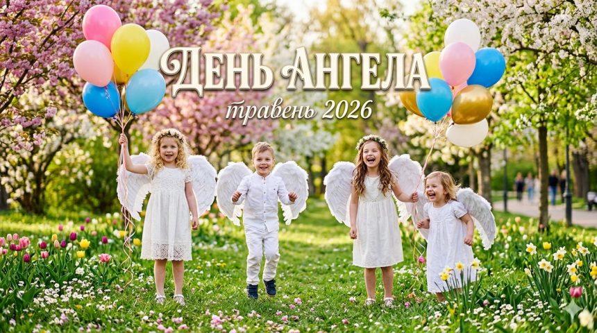 Іменини та День ангела травень 2026 в Україні: кого вітати за старим і новим календарем