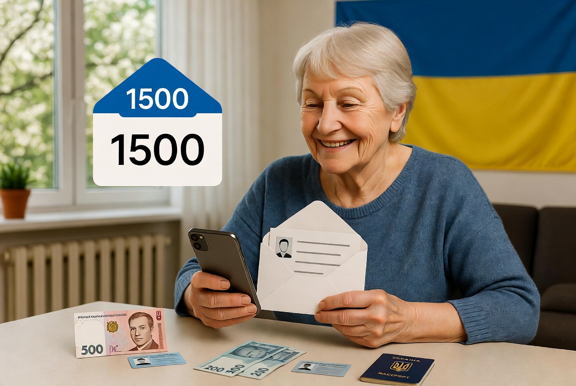Хто отримає 1500 грн доплати до пенсії з 1 квітня 2026 — повний перелік категорій, умови та як перевірити нарахування