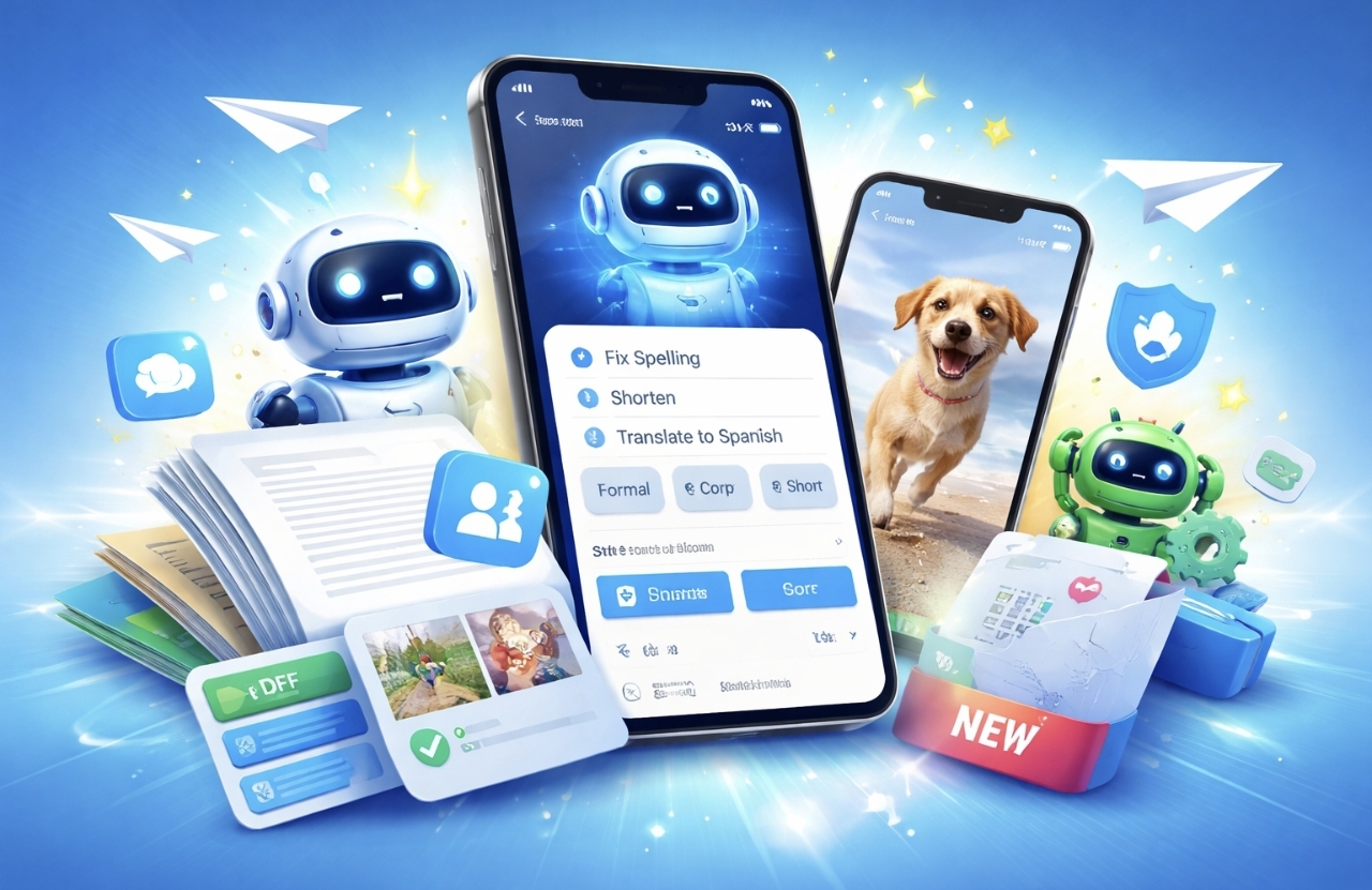 Telegram оновився: як працює ШІ-редактор повідомлень, Live Photo і сканер документів