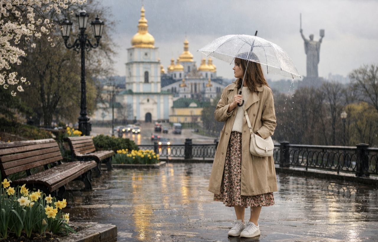 Погода Київ сьогодні 2 квітня: весняне тепло з дощем – що одягнути