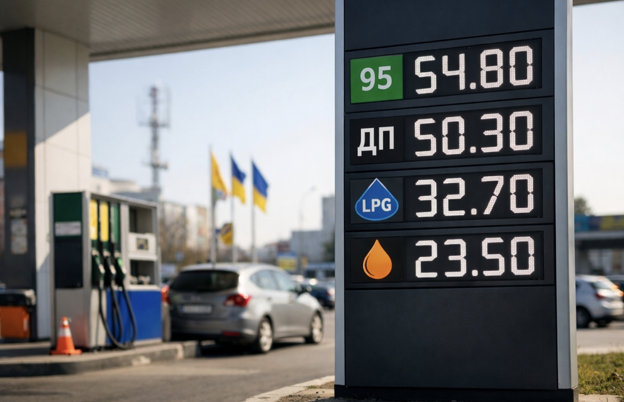 Актуальні ціни на бензин, дизель і газ на АЗС України 8 квітня 2026 року: скільки коштує літр пального сьогодні