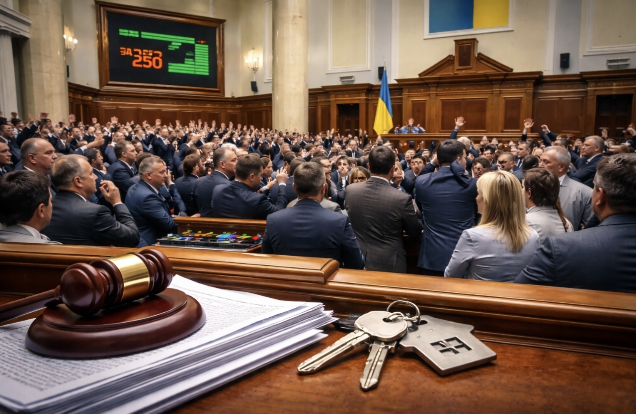 Нові правила для боржників в Україні: закон №14005 ухвалено — чи можуть забрати житло без суду