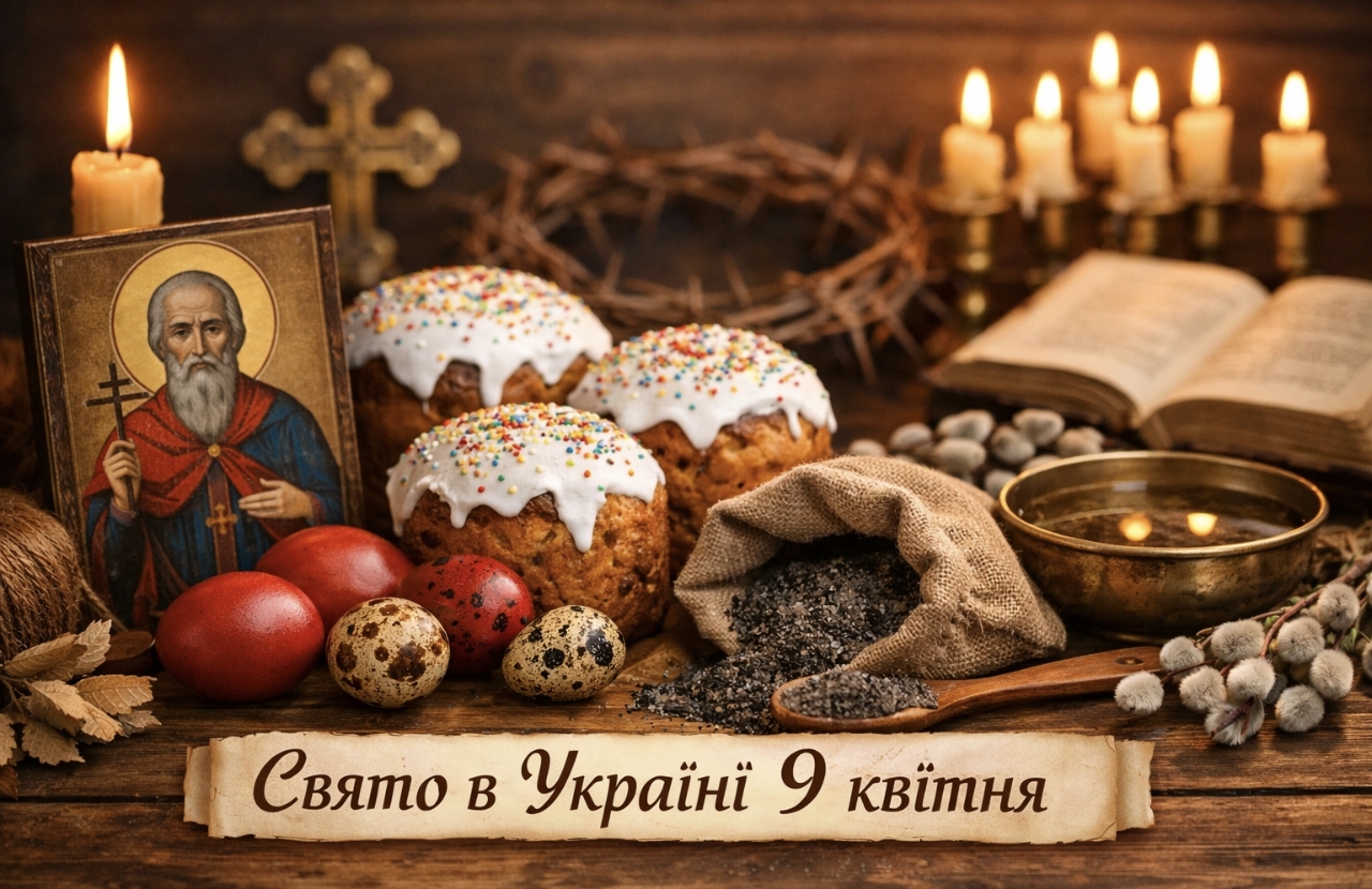 Яке церковне свято 9 квітня: день святого Вадима, Чистий четвер, давні звичаї, прикмети та важливі заборони
