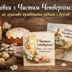 Чистий четвер 2026: привітання в прозі, смс, гарні листівки