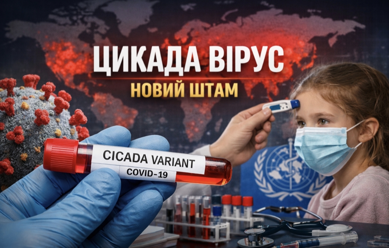 Що таке мутований коронавірус «Цикада» і чим він відрізняється від попередніх штамів