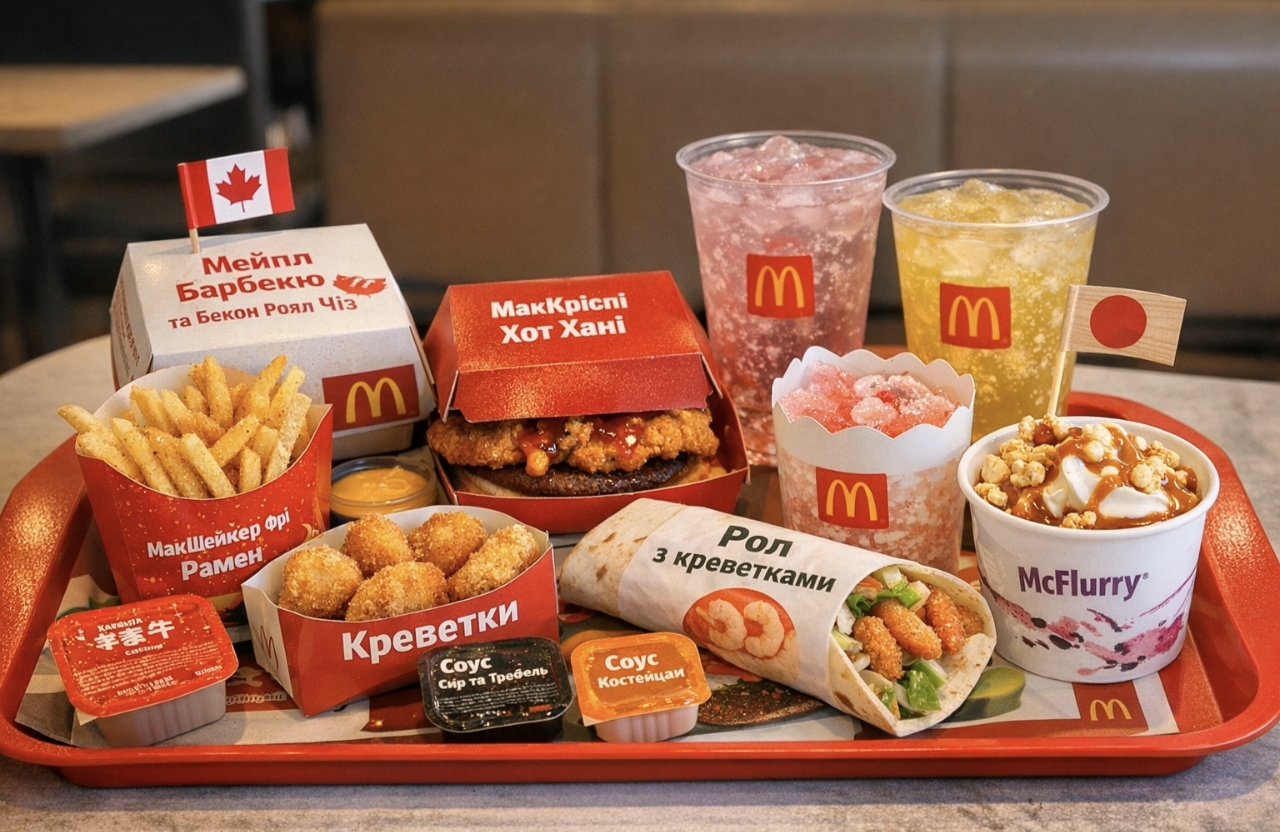 Світове меню McDonald’s в Україні — повний огляд новинок 2026 року з цінами та відгуками