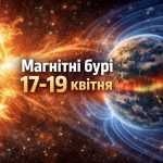 Чи буде магнітна буря в Україні 17–19 квітня 2026 та коли пік активності