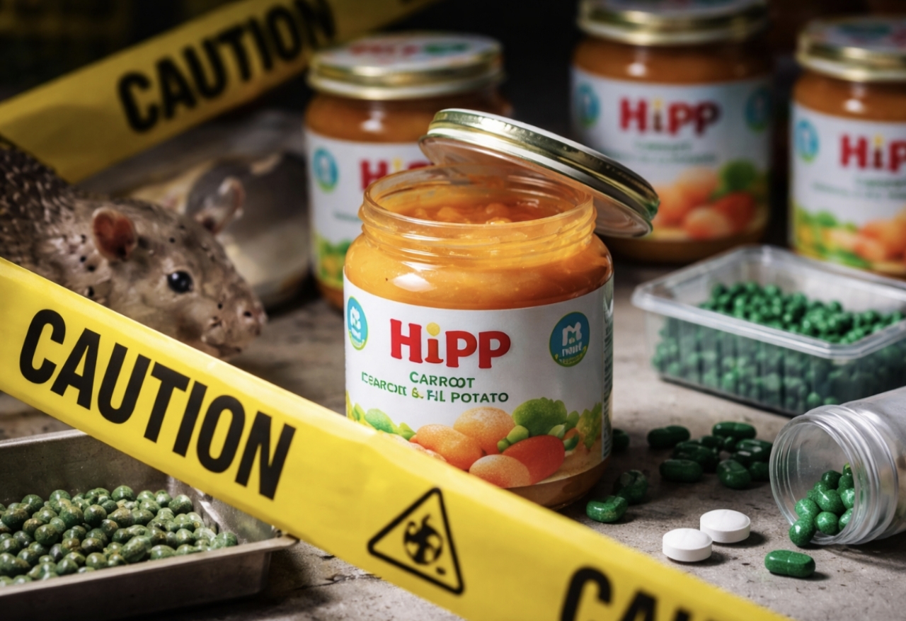 У дитячому харчуванні HiPP виявили щурячу отрута — як розпізнати небезпечні баночки та що робити