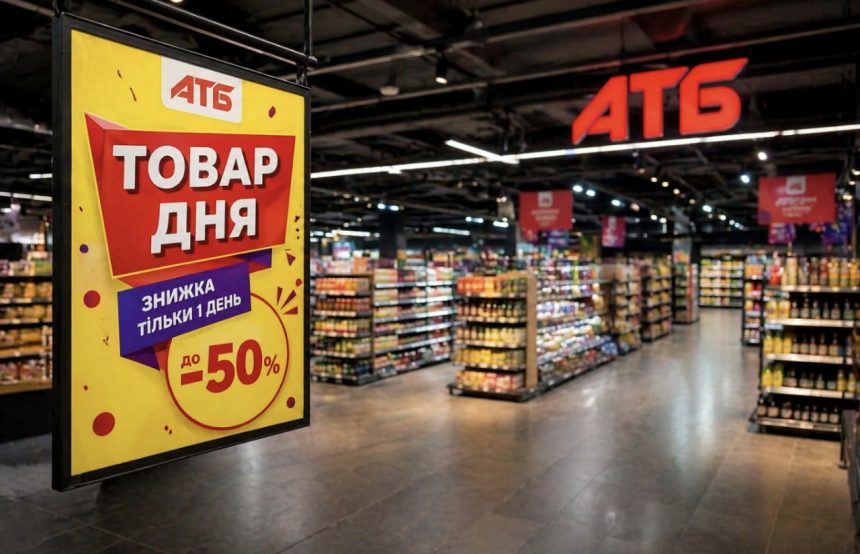 Що купити в АТБ 25 квітня дешево: товар дня зі знижками до 50%