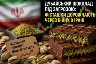 Як зміняться ціни на дубайський шоколад через дефіцит фісташок і війну в Ірані