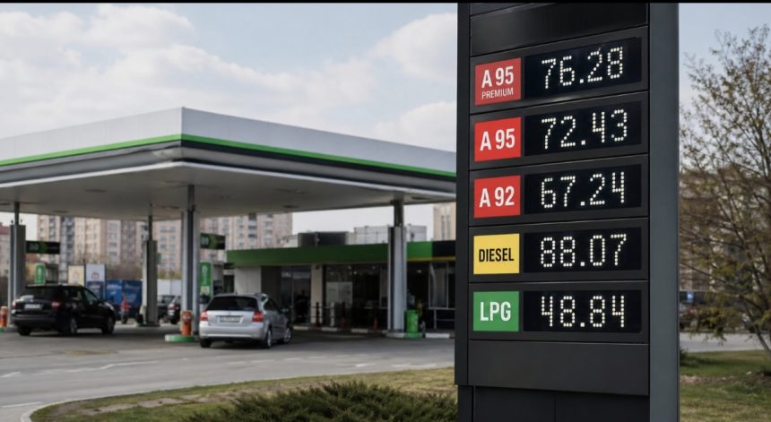 Актуальні ціни на бензин, дизель і газ на АЗС України 29 квітня 2026 року: скільки коштує літр пального сьогодні