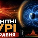 Магнітні бурі 1-3 травня 2026: який K-індекс сьогодні та як сонячна активність вплине на самопочуття