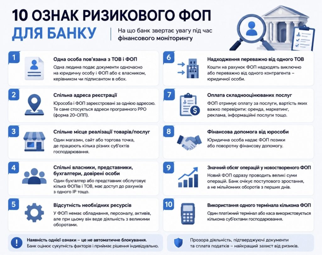 Фінмоніторинг банків в Україні посилив перевірки ФОП — 10 ознак, через які можуть заблокувати рахунок або зупинити платежі