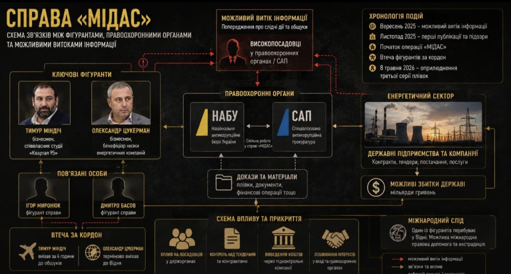 Що показали нові плівки у справі «Мідас» і кого підозрюють у витоку інформації