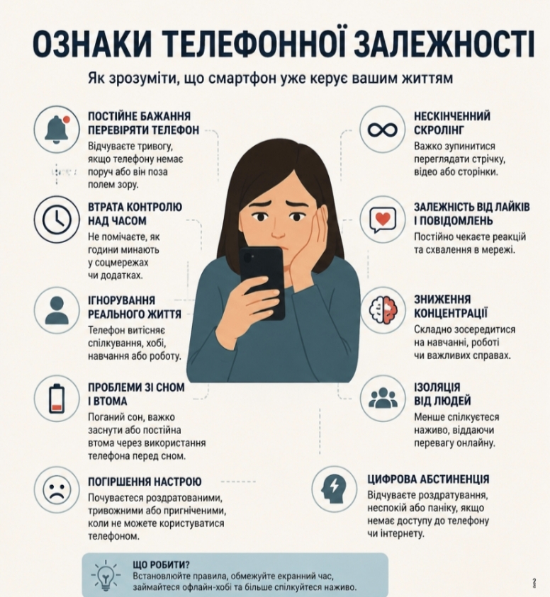 Як розпізнати телефонну залежність і позбутися постійного скролінгу