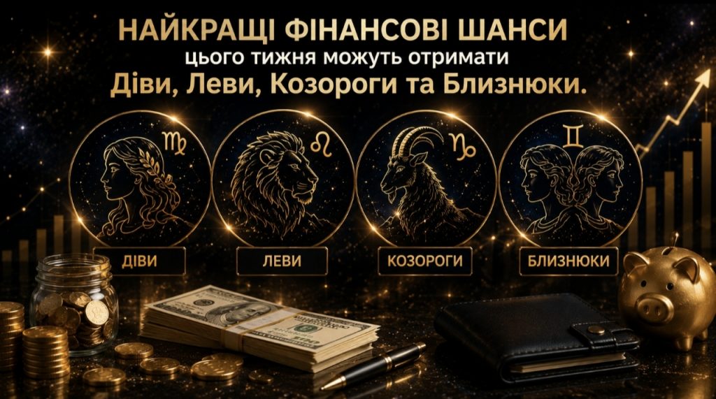 Кому пощастить із грошима з 25 до 31 травня: фінансовий гороскоп для всіх знаків Зодіаку