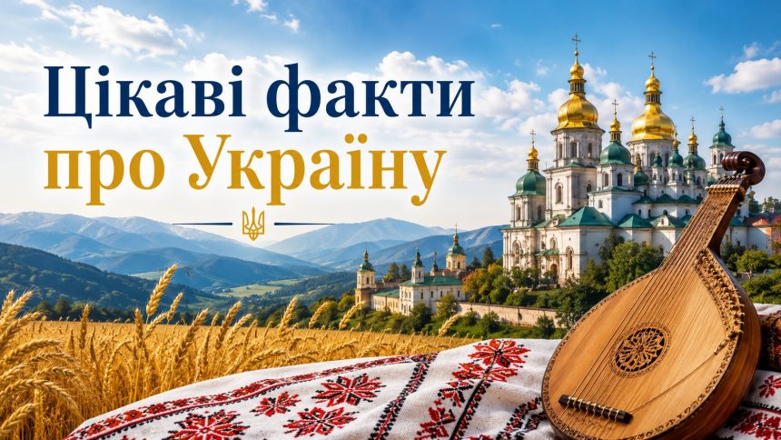 30 неймовірних фактів про Україну: географія, історія та культура
