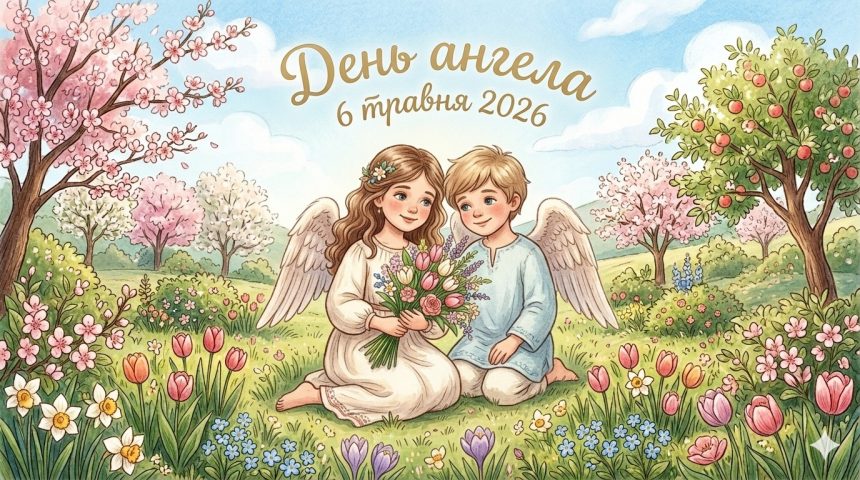 День ангела 6 травня 2026 в Україні за новим та старим стилем: хто святкує сьогодні, значення імен та побажання