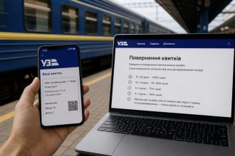 Скільки грошей повертає Укрзалізниця за квиток в 2026 році: нові правила та важливі нюанси