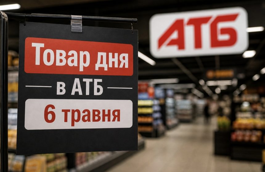 Товар дня в АТБ 5 травня 2026 — що можна купити сьогодні зі знижкою до 50%