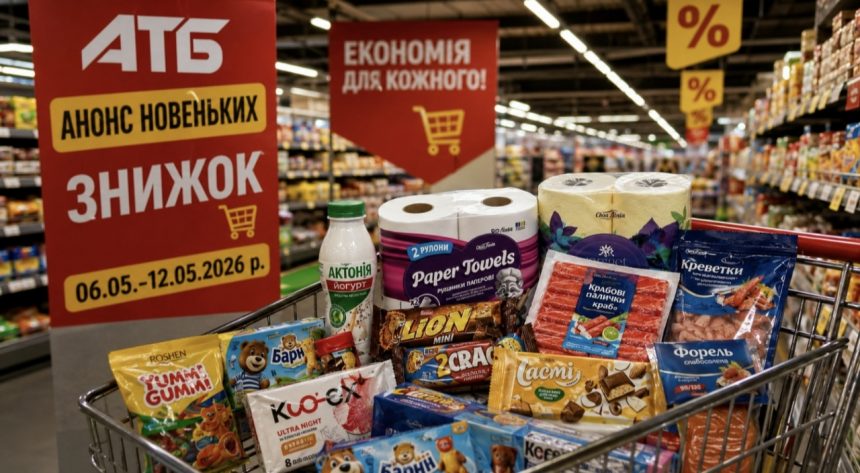 Товар тижня в АТБ 6-12 травня 2026 — що можна купити зі знижкою до 50%