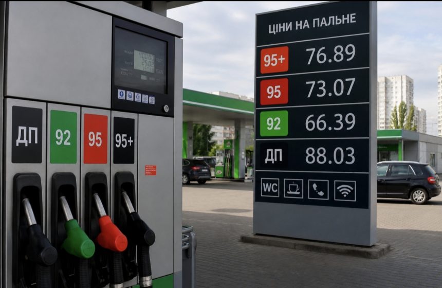 Актуальні ціни на бензин, дизель і газ на АЗС України 11 травня 2026 року: скільки коштує літр пального сьогодні