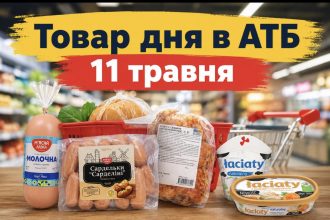Товар дня в АТБ 11 травня 2026 — що можна купити сьогодні зі знижкою до 50%