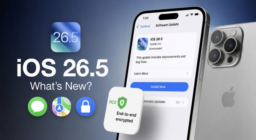 iOS 26.5 вийшла для iPhone: що нового в оновленні Apple, як працює захищений RCS і кому варто встановити