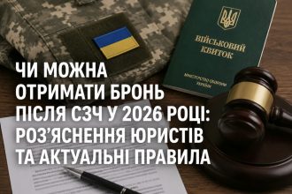 Чи можна отримати бронь після СЗЧ у 2026 році: роз’яснення юристів та актуальні правила