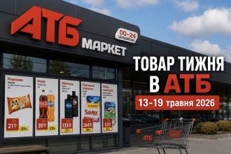 Товар тижня в АТБ 13-19 травня 2026 — що можна купити зі знижкою до 50%