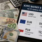 Курс валют на 14.05.2026: скільки коштують долар євро і злотий