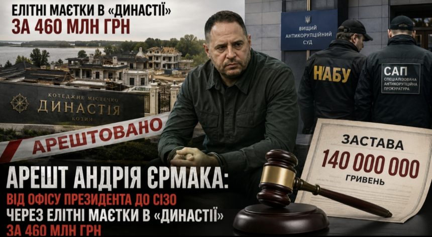 Де будували маєтки Єрмака та що відомо про котеджне містечко «Династія» під Києвом