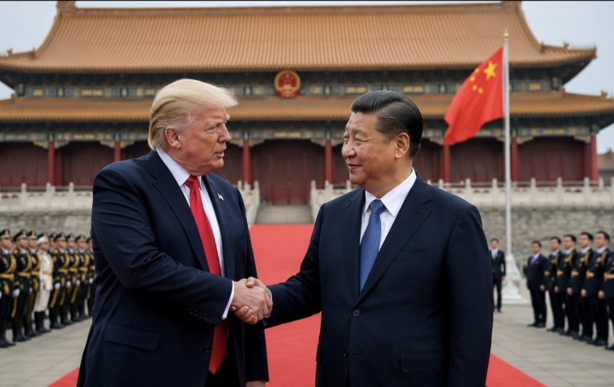 Трамп у Китаї вперше за майже 10 років — про що говоритимуть із Сі Цзіньпіном та чому з ним прибули Ілон Маск і Тім Кук