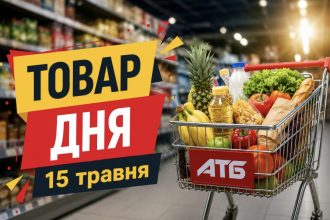 Товар дня в АТБ 15 травня 2026 — що можна купити сьогодні зі знижкою до 50%
