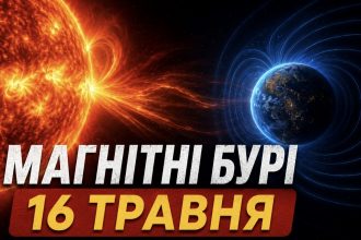 Магнітні бурі 16 травня 2026: який K-індекс сьогодні та як сонячна активність вплине на самопочуття