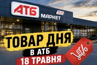Товар дня в АТБ 18 травня 2026 — що можна купити сьогодні зі знижкою до 50%