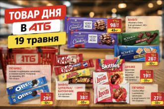 Товар дня в АТБ 19 травня 2026 — що можна купити сьогодні зі знижкою до 50%