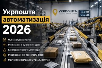 Як Укрпошта використовує роботів і OCR для обробки листів та посилок у реальному часі