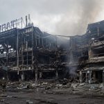 Як виглядає ТЦ Квадрат на Лук'янівці після обстрілу 24 травня