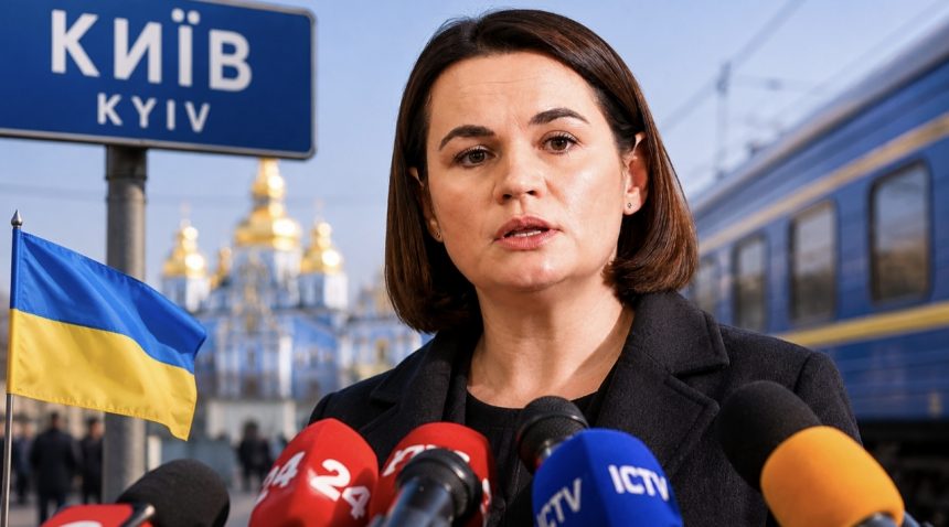 Тихановська вперше відвідала Київ — що відомо про візит лідерки білоруської опозиції до України