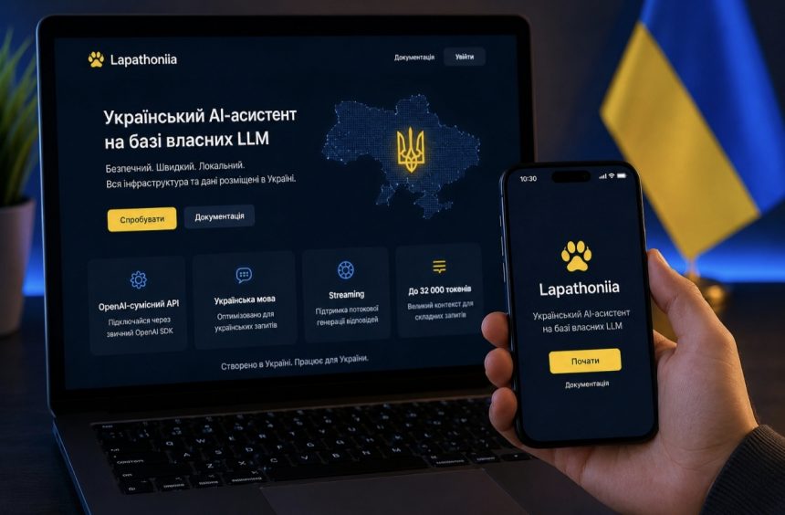 В Україні запустили власний ChatGPT Lapathoniia: як працює, як підключити та які переваги має