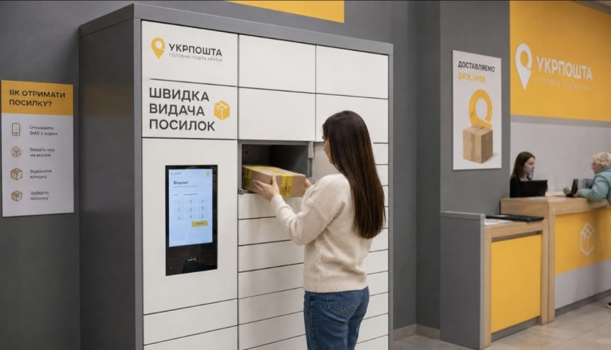 Без черг і звернення до оператора: Укрпошта запускає новий спосіб отримання посилок