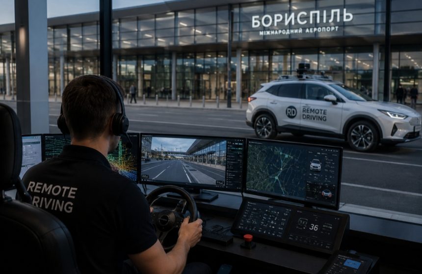 Що таке remote driving та коли в Україні з'являться таксі без водіїв