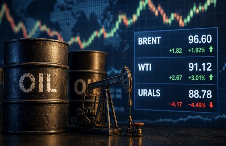 Ціни на нафту 29 травня 2026 — скільки коштує Brent, WTI та Urals сьогодні