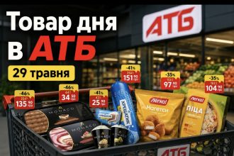 Товар дня в АТБ 29 травня 2026 — що можна купити сьогодні зі знижкою до 50%