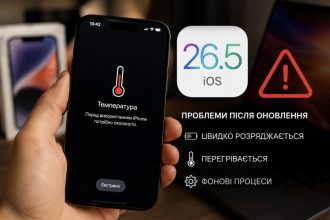 Чому iPhone гріється після оновлення до iOS 26.5 і швидко розряджається