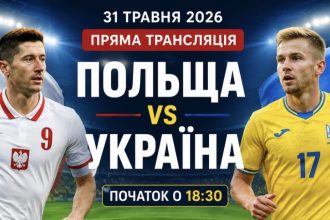 Польща — Україна сьогодні: де безкоштовно дивитися матч збірної України
