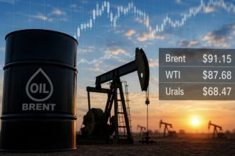 Ціни на нафту 1 червня 2026 — скільки коштує Brent, WTI та Urals сьогодні