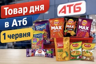 Товар дня в АТБ 1 червня 2026 — що можна купити сьогодні зі знижкою до 50%